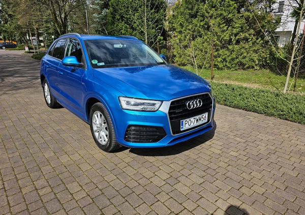 Audi Q3 cena 79950 przebieg: 125167, rok produkcji 2015 z Poznań małe 497